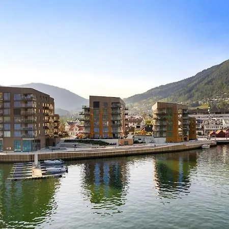 Apartment Lerum Brygge, Moderne & Sentralt *