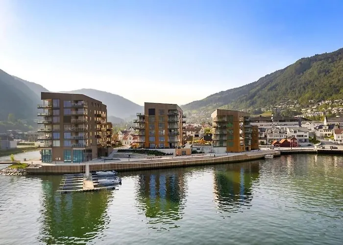 公寓 Lerum Brygge, Moderne & Sentralt *
