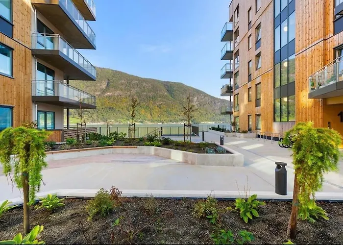 Lerum Brygge, Moderne & Sentralt 公寓 桑恩达